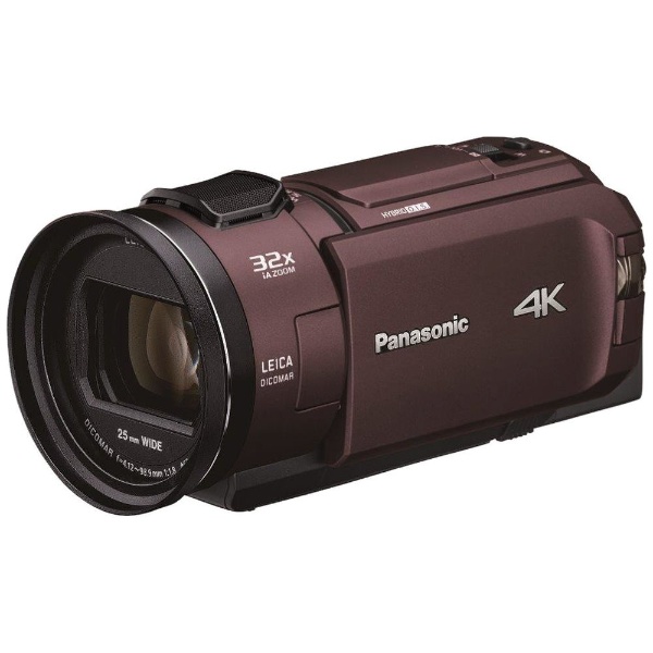 HC-WX2M-T ビデオカメラ カカオブラウン [4K対応] パナソニック