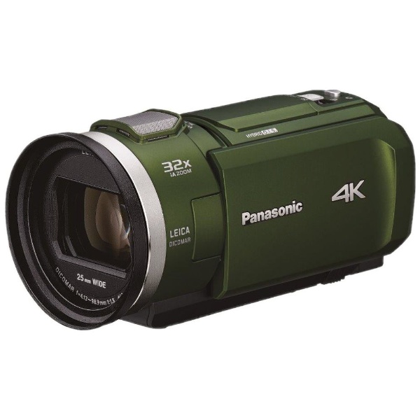 HC-VX2M-G ビデオカメラ フォレストカーキ [4K対応] パナソニック