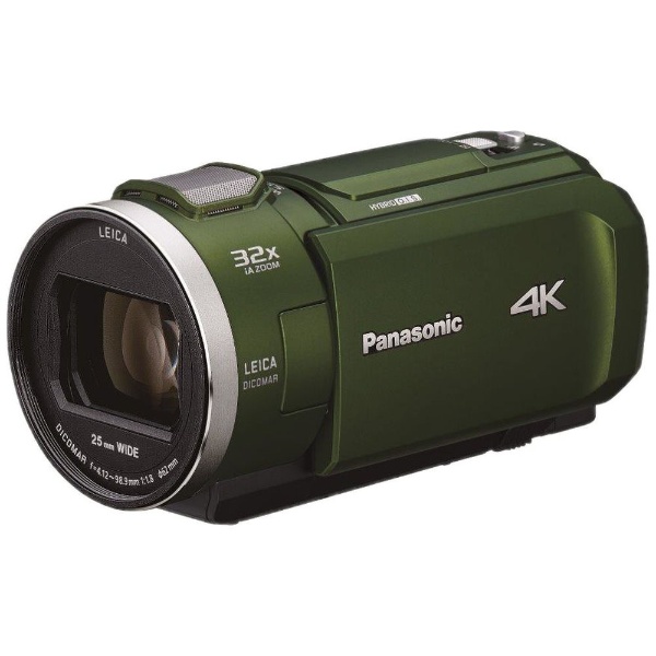 HC-VX2M-G ビデオカメラ フォレストカーキ [4K対応] パナソニック ...