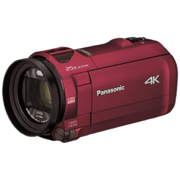 Panasonic　デジタル4Kビデオカメラ 64GB　HC-VX992M-R　アーバンレッド 元箱あり
