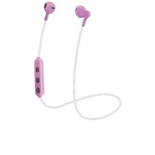 ブルートゥースイヤホン　インナーイヤー ピンク いい音 ピンク TABT3PK [ワイヤレス(左右コード)]