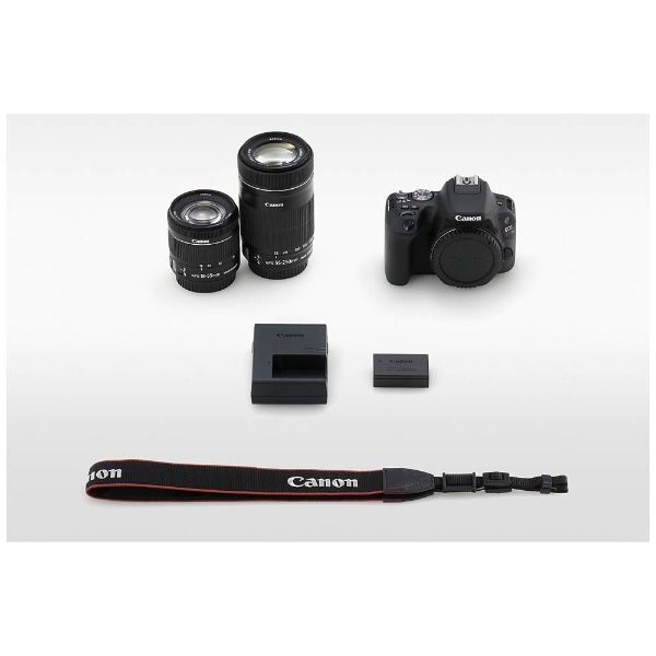 Canon デジタル一眼レフカメラ EOS Kiss X9 ブラック ダブルズームキット EF-S18-55mm EF-S55-250mm付属 EOS - 4