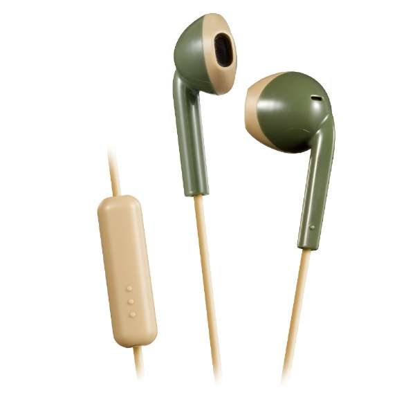 入耳式耳机内部年型HA-F19M-GC黄褐色×浅驼色[φ3.5mm小型插头]_1