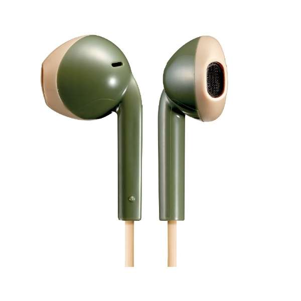 入耳式耳机内部年型HA-F19M-GC黄褐色×浅驼色[φ3.5mm小型插头]_4
