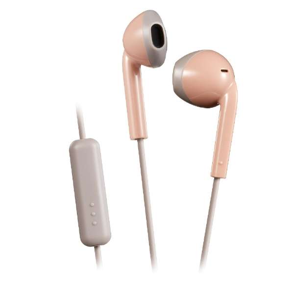 入耳式耳机内部年型HA-F19M-PT粉红×BRAUN[φ3.5mm小型插头]_1