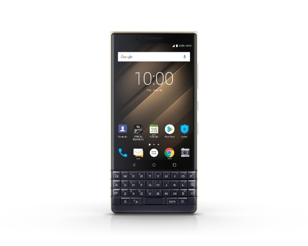 BlackBerry KEY2 LE Champagne シャンパンゴールド「PRD-65004-085」4.5型 メモリ/ストレージ：  4GB/64GB nanoSIM x2 FMラジオ対応 ドコモ/ソフトバンク対応 SIMフリースマートフォン