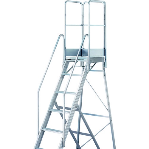 ＴＲＵＳＣＯ 折りたたみ式作業用踏み台 高さ２．１０ｍ 高さ９００