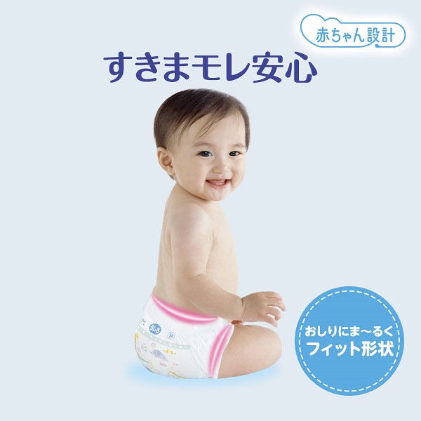 moony(ムーニー)【テープ】M(6kg～11kg) 64枚 ユニチャーム｜unicharm 通販 | ビックカメラ.com