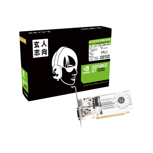 ͻָ NVIDIA GeForce GT 1030 DDR5 LowProfileб ǥ GF-GT1030-E2GB/LP/D5