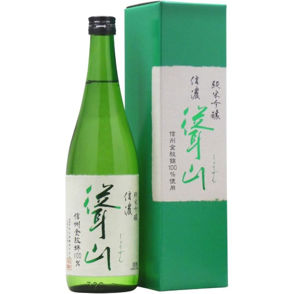 信濃聳山(しなのしょうざん) 純米吟醸 720ml【日本酒・清酒】 長野県