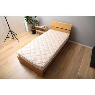 [床垫衬]能洗的吸水速乾、抗菌防臭床垫衬(双尺寸/140×200cm/浅驼色)