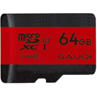 microSDXCJ[h GMSDXCU1A64G [Class10 /64GB]