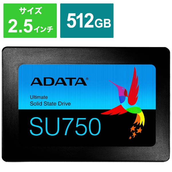 ASU750SS-512GT-C SSD SATA6Gb/s 3DTLC 7mm [512GB /2.5C`] yoNiz