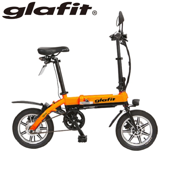 電動バイク glafitバイク(ミカンオレンジ) GFR-01【延長保証サービス 3 