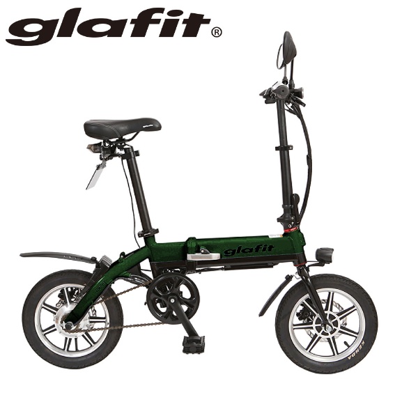 glafitバイク GFR-01 緑色 走行距離28.3キロ-