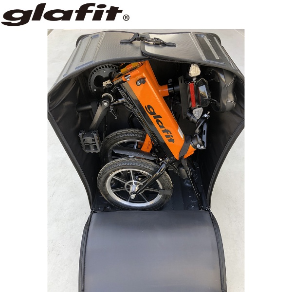 電動バイク glafitバイクアクセサリー glafitオリジナル 折り畳み式輪行ハードケース BSB001