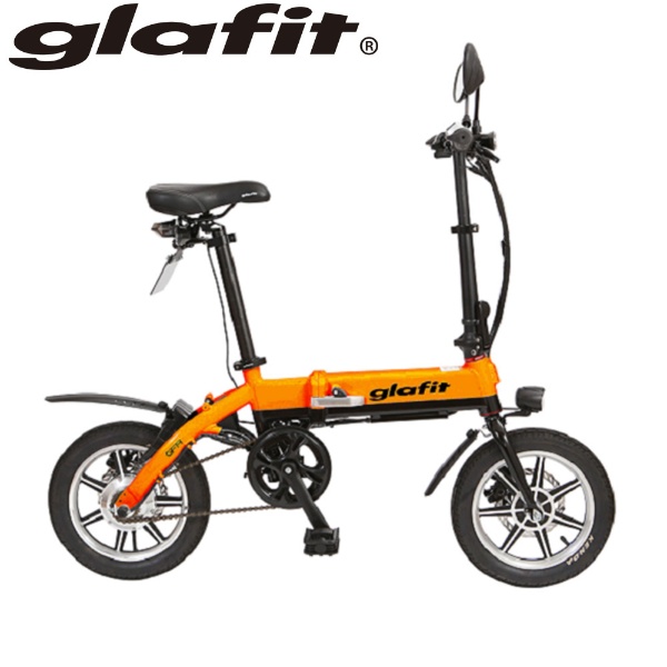 電動バイク glafitバイク(ミカンオレンジ) GFR-01【延長保証サービス 3