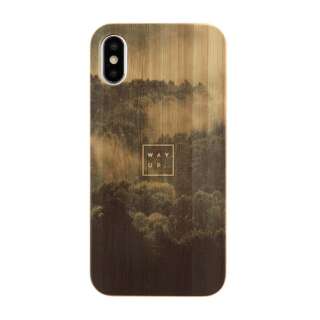 miPhone XS/Xpnkibaco BAMBOO RUBBER CASE 663-103545 WAY UP