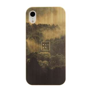 miPhone XRpnkibaco BAMBOO RUBBER CASE 663-103903 WAY UP