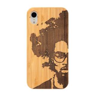 miPhone XRpnkibaco BAMBOO RUBBER CASE 663-103927 AFRO TREE