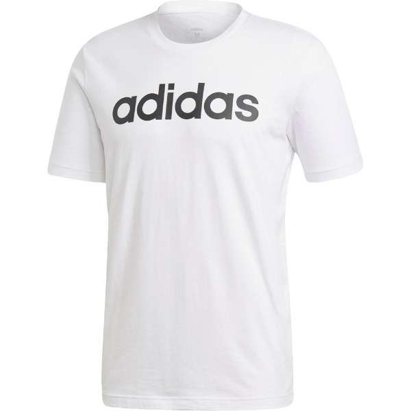 トレーニングウェア Core リニアtシャツ メンズ Mサイズ ホワイト ブラック Fsg79 アディダス Adidas 通販 ビックカメラ Com