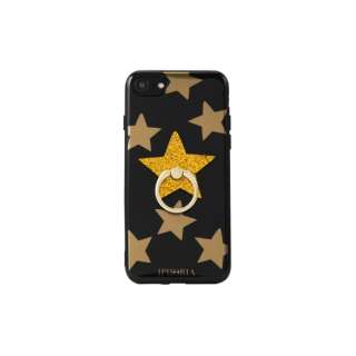 Happy Black Stars for iPhone SEi2j/7/8 Ή@nbs[ubNX^[Y 16213