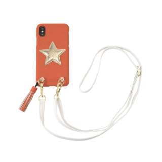 Strap Red Star for iPhone X/XS@XgbvbhX^[ 16201 yïׁAOsǂɂԕiEsz