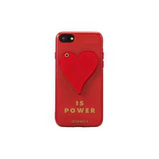 Red Heart is Power for iPhone SEi2j/7/8 Ή@bhn[gCYp[ 16245