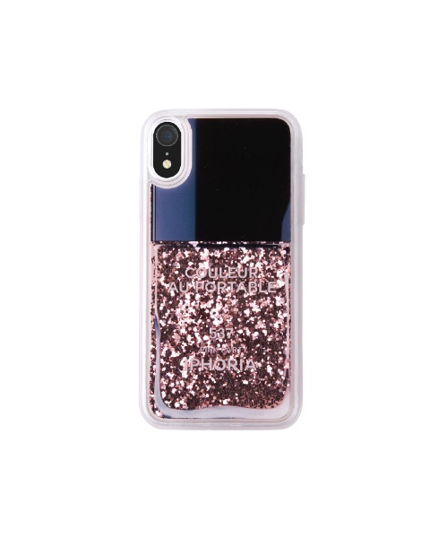 Liquid Case Pink Party for iPhone XR リキッドケースピンクパーティ