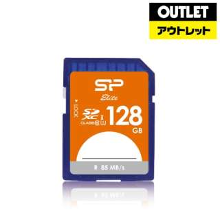 [奥特莱斯商品] [奥特莱斯商品]SDXC卡Elite SPJ128GSDEU1[128GB/Class10][数量有限品]