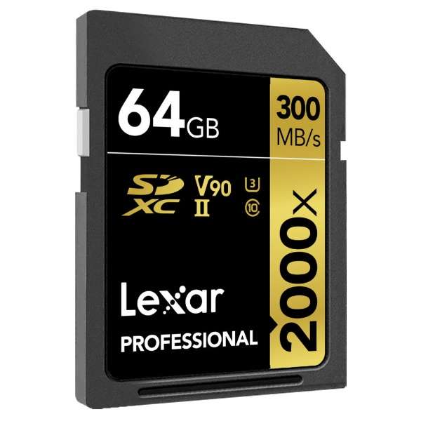 SDXCJ[h Lexar Professional LSD64GCBJP2000R [64GB /Class10] yïׁAOsǂɂԕiEsz_3