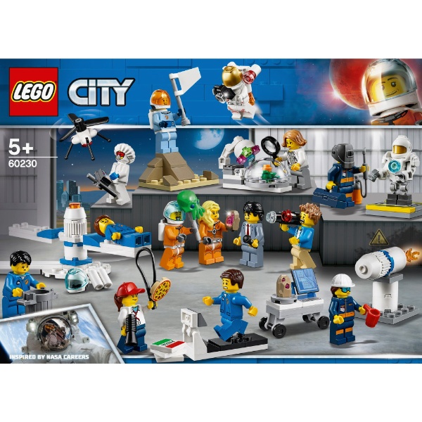60230 シティ ミニフィグセット - 宇宙探査隊と開発者たち レゴ