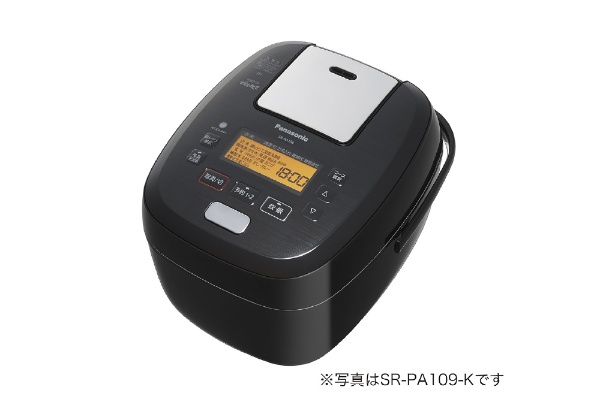 SR-PA109-K 炊飯器 可変圧力IHおどり炊き ブラック [5.5合 /圧力IH 
