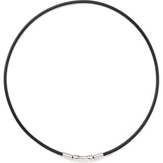 korantotte TAO项链纤细RAFFI mini(黑色/M尺寸:43cm)ABAPT01M[循环]黑色[顶部·结合]，银