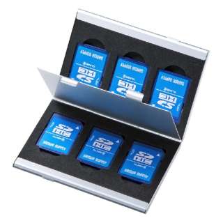 SD/microSD用アルミメモリーカードケース FC-MMC5SDN2