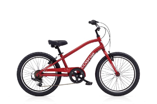 20型 子供用自転車 ELECTRA TOWNIE KIDS 7D 20 BOYS(7段変速/レッド) 【キャンセル・返品不可】