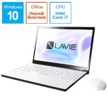 PC-NX750NAW m[gp\R LAVIE Note NEXT v`izCg [15.6^ /Windows10 Home /intel Core i7 /Office HomeandBusiness /F8GB /HDDF1TB /OptaneF16GB] yïׁAOsǂɂԕiEsz