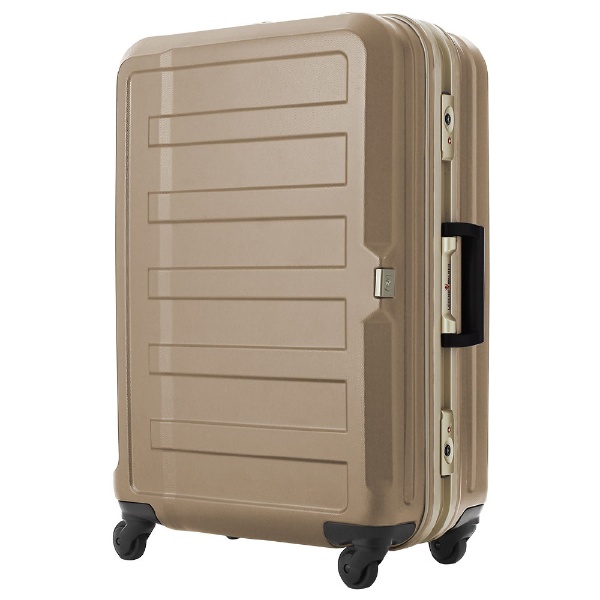 シボ加工スーツケース 61L シャンパンゴールド 5088-60-CGD [TSAロック搭載]