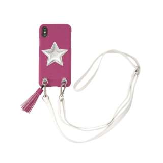 Strap Purple Star for iPhone X/XS Xgbvp[vX^[ 16177 yïׁAOsǂɂԕiEsz