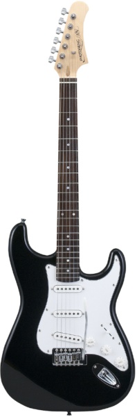 エレキギター ストラトキャスタータイプ ST-180/BK(S.C) ブラック