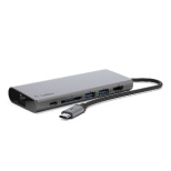 [USB-C秃→手术刀卡片狭槽/HDMI/ＬＡＮ/USB-Ax2/USB-C]对接站F4U092btSGY