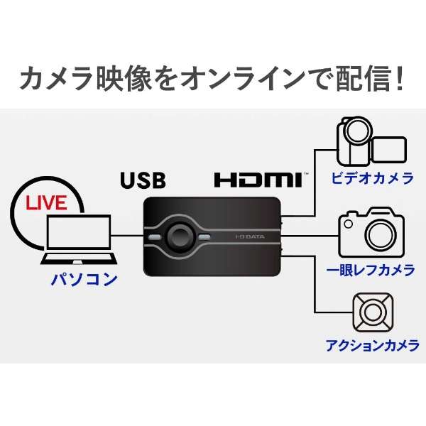 USB 2.0ڑ n[hEFAGR[h HDMILv`[ GV-US2C/HD_10