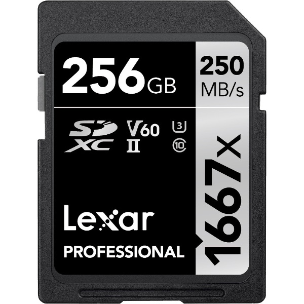SDXCカード Lexar Professional（レキサープロフェッショナル） LSD256CBJP1667 [Class10 /256GB]