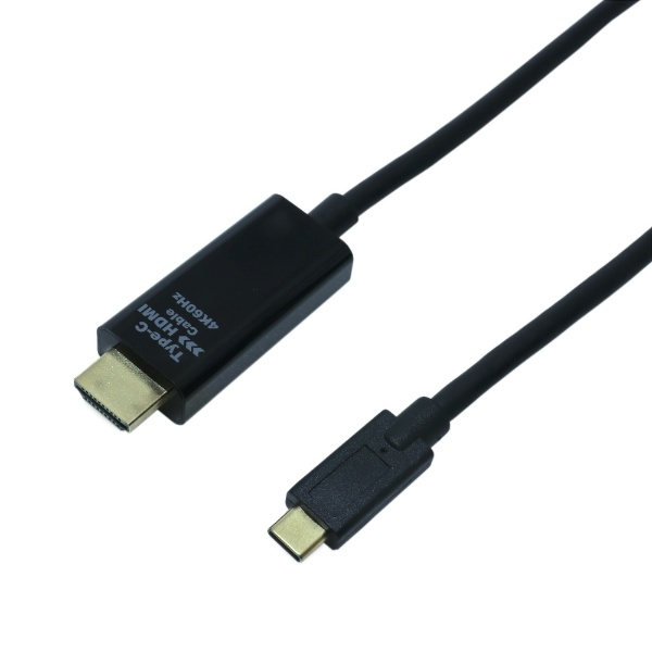 USB-C ⇔ HDMI ケーブル [映像 /2m /4K対応] ブラック GH-HALTB2-BK