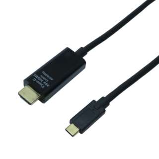 USB-C  HDMI P[u [f /2m /4KEHDRΉ] ubN USB-CHDA2/BK