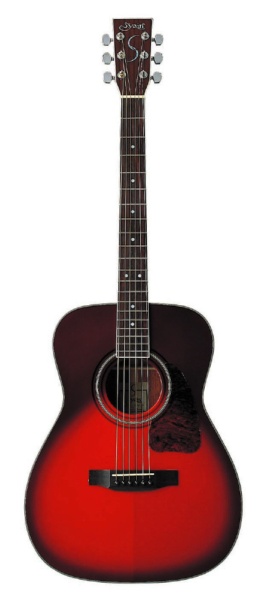 Traditional Series ブランドのギフト アコースティックギター フォークタイプ YF-3M 即出荷 WB S.C ワインレッドサンバースト