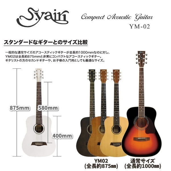 Series　Acoustic　マホガニー　通販　Compact　ミニアコースティックギター