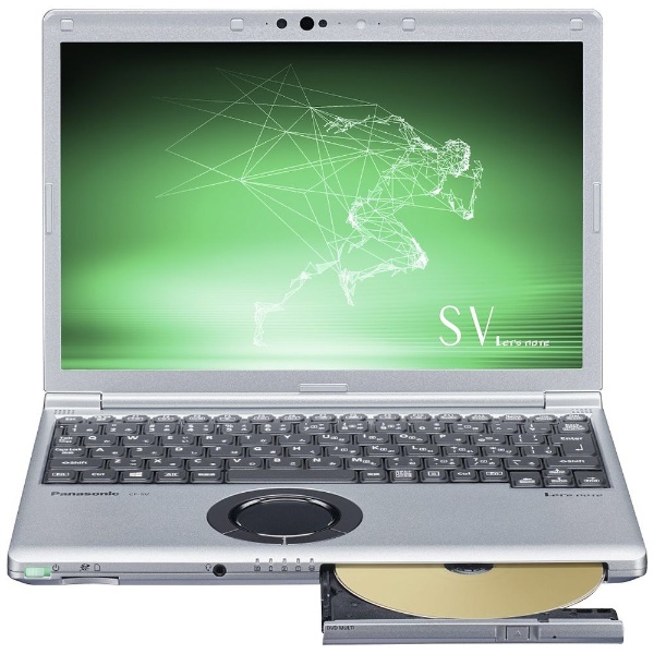Let’s note(レッツノート)SV8シリーズ ノートパソコン シルバー＆ブラック CF-SV8KDMQR [12.1型 /Windows10  Pro /intel Core i5 /Office HomeandBusiness /メモリ：8GB /SSD：256GB /2019年夏モデル]