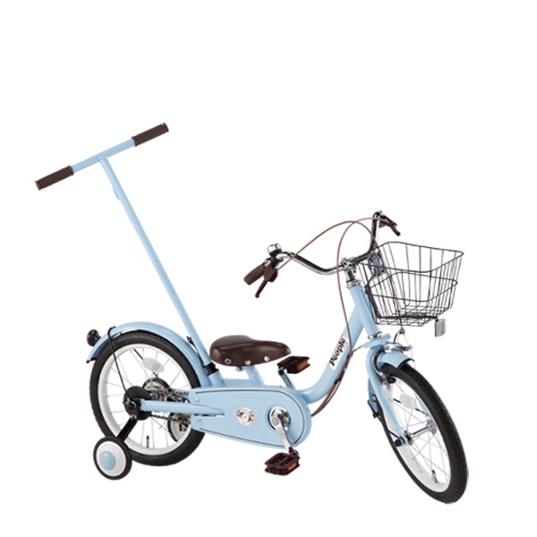 16型 子供用自転車 いきなり自転車(ブルーグレイ) YGA319【2019年モデル】 【キャンセル・返品不可】