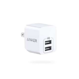 Anker PowerPort min ホワイト A2620121 [2ポート /USB Power Delivery対応]